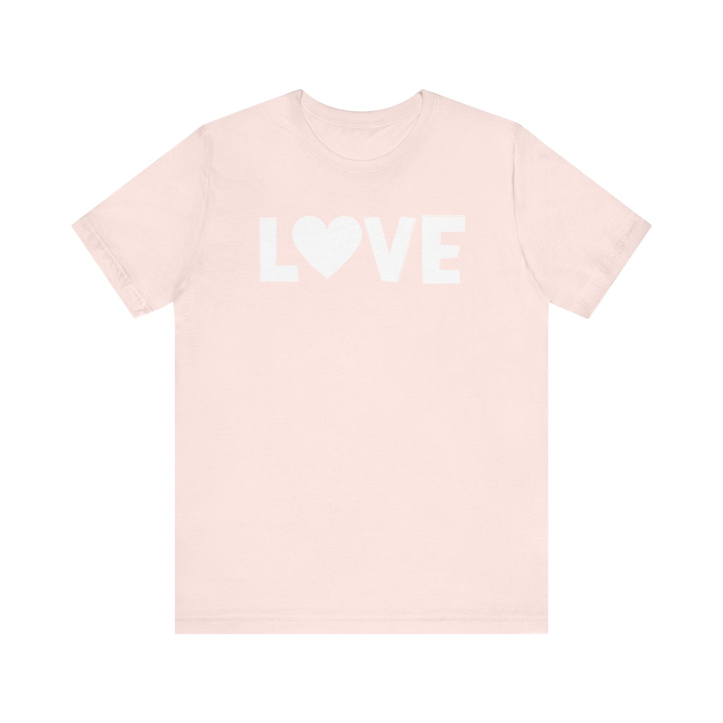 LOVE, Valentines, T-Shirt, Unisex, White