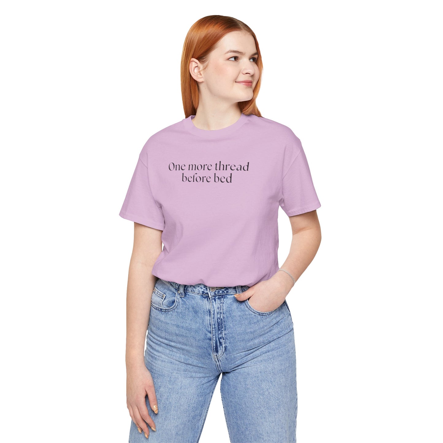 One More Thread Before Bed, Stitching Shirt, Cross Stitch Shirt, Sewing Shirt