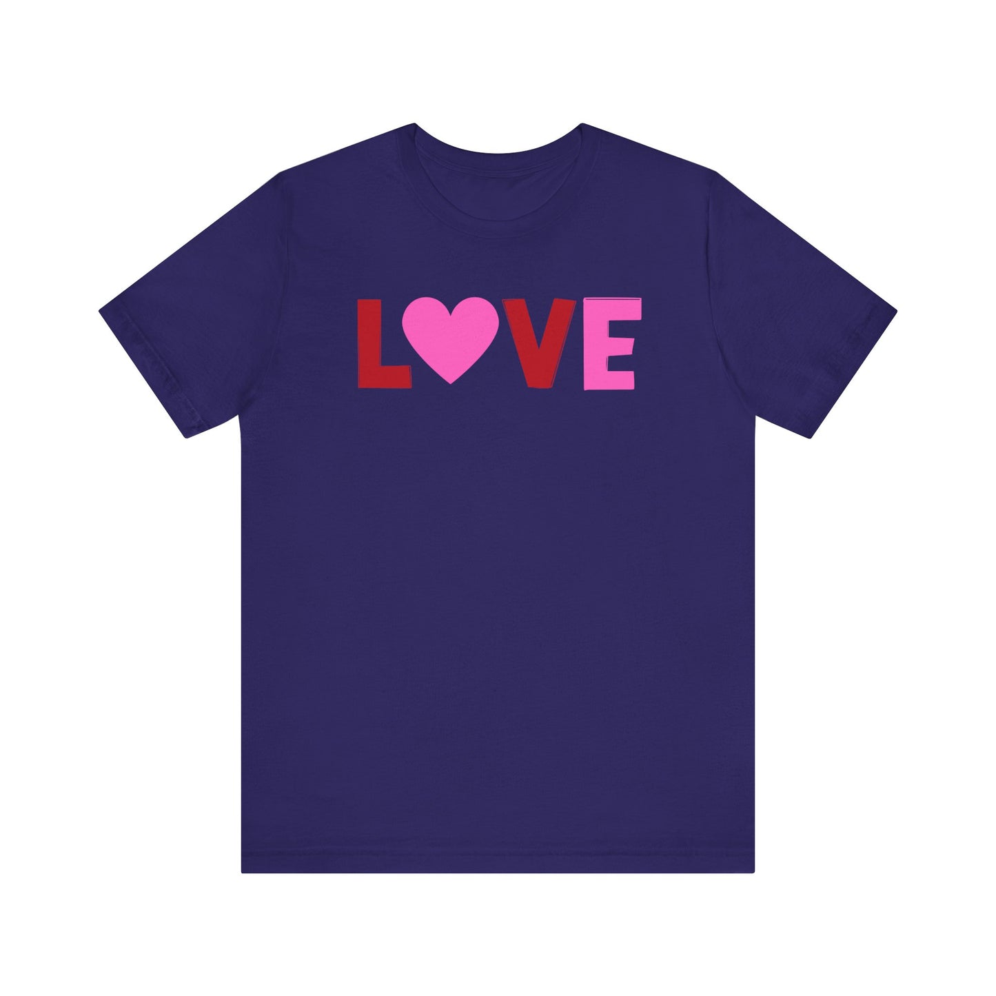 LOVE, Red, Pink, Valentines, T-Shirt, Unisex