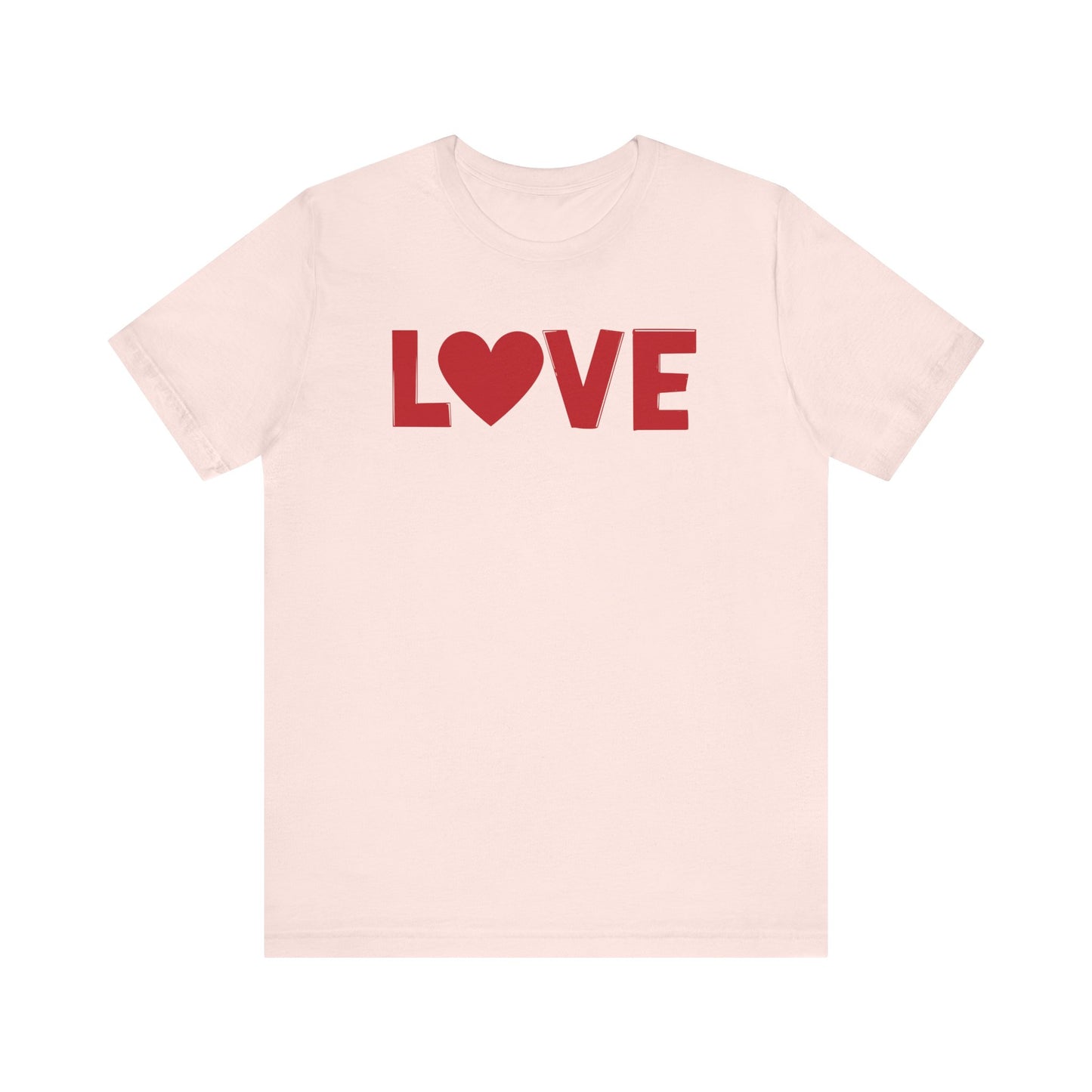 LOVE, Red, Valentines, T-Shirt, Unisex
