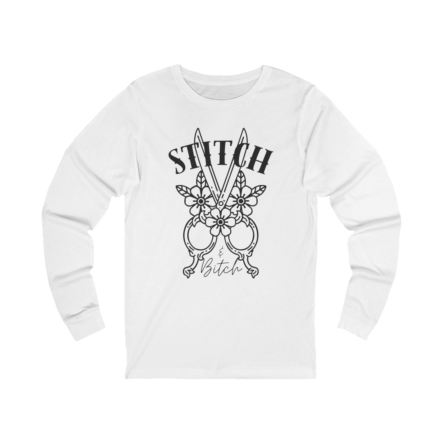Stitch & Bitch Long Sleeve Tee