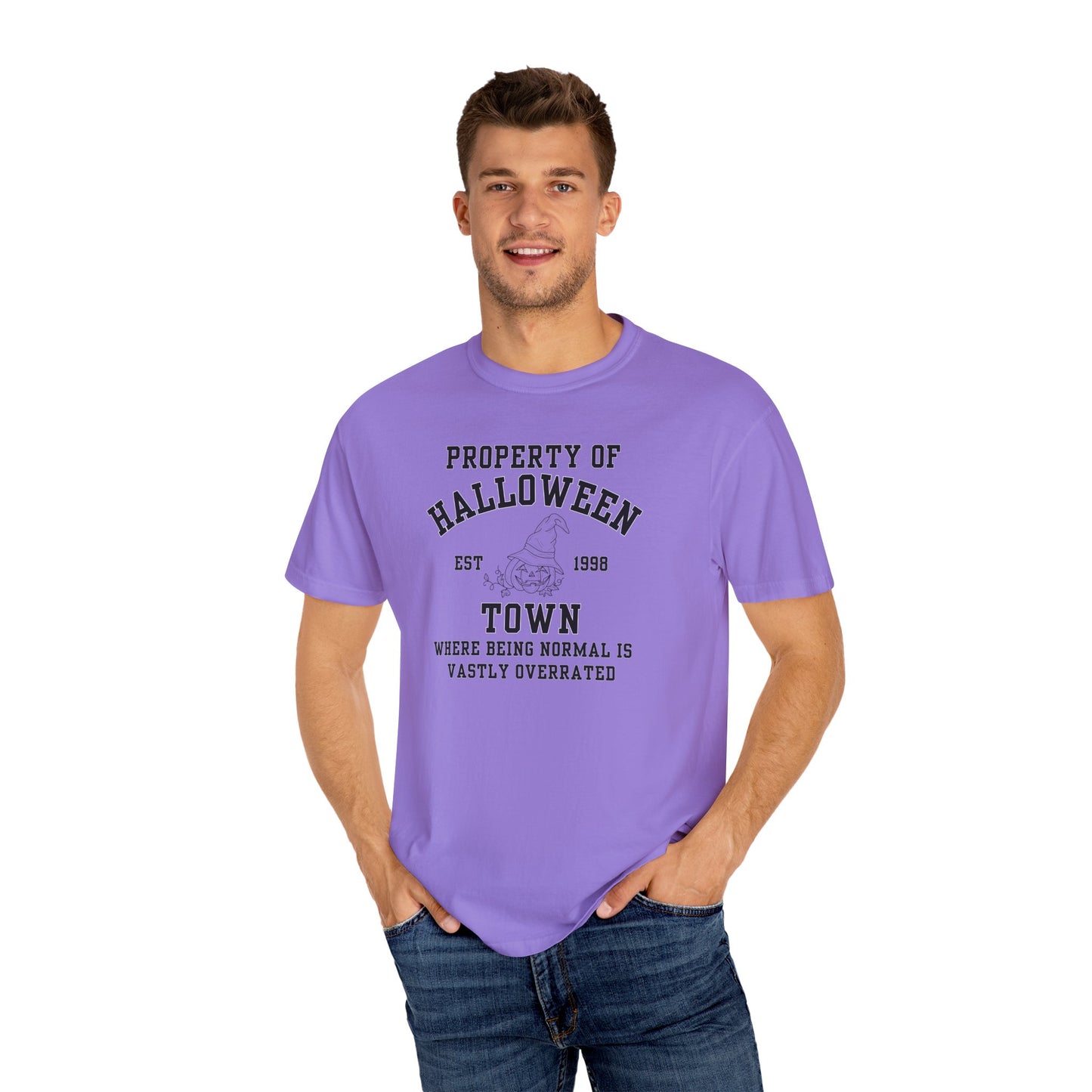 Halloween Themed T-Shirt - Unique Gift for Halloween Lovers, Spooky Season, Fall Fashion, Unisex Apparel