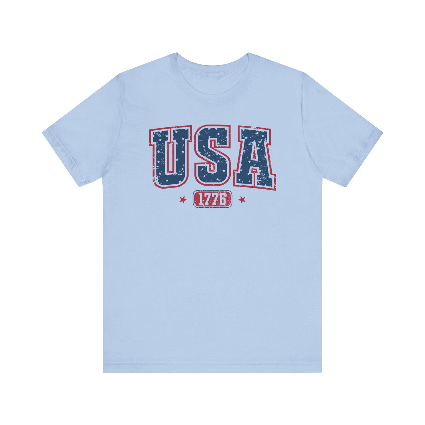 USA Independence Day Tee, Patriotic T-Shirt, 4th of July Shirt, Unisex Summer Top, American Pride Apparel