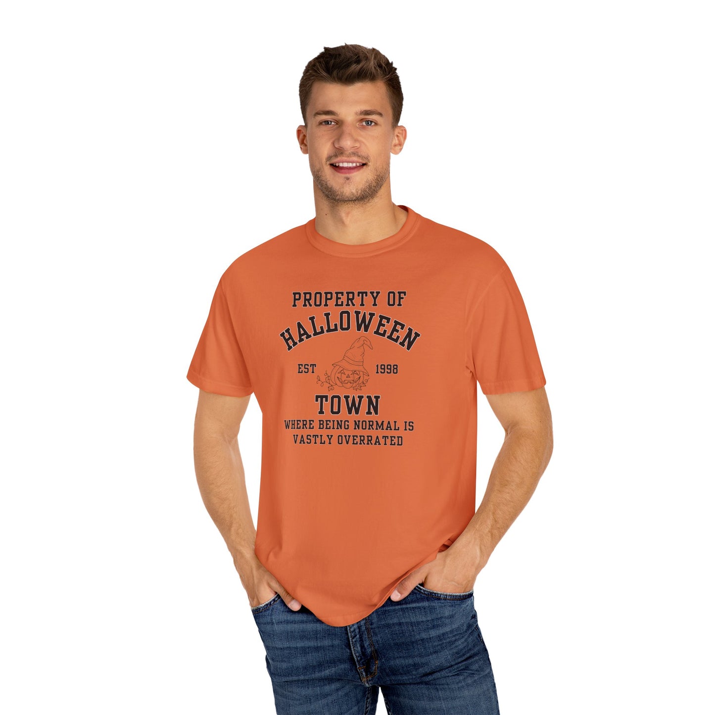 Halloween Themed T-Shirt - Unique Gift for Halloween Lovers, Spooky Season, Fall Fashion, Unisex Apparel