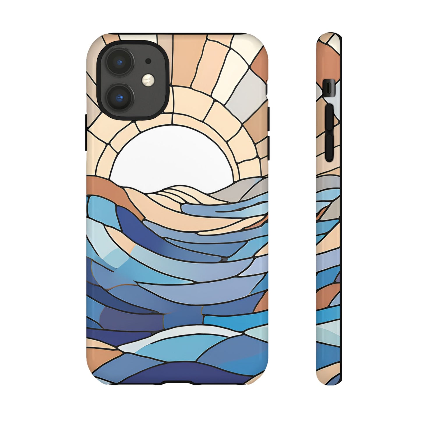 Ocean Wave iPhone Case, Beach Lover Gift, Coastal Decor, Tough Phone Cover, Unique Cell Accessories, iPhone 16 15 14 13 12 pro max case