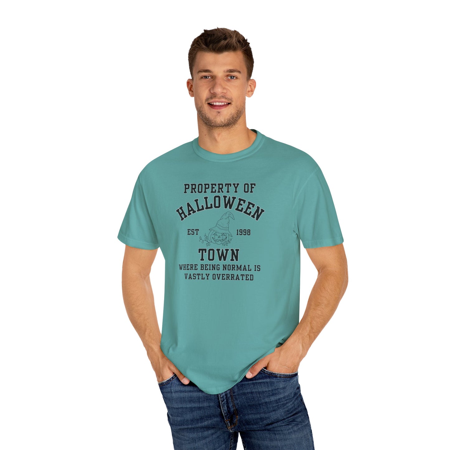 Halloween Themed T-Shirt - Unique Gift for Halloween Lovers, Spooky Season, Fall Fashion, Unisex Apparel