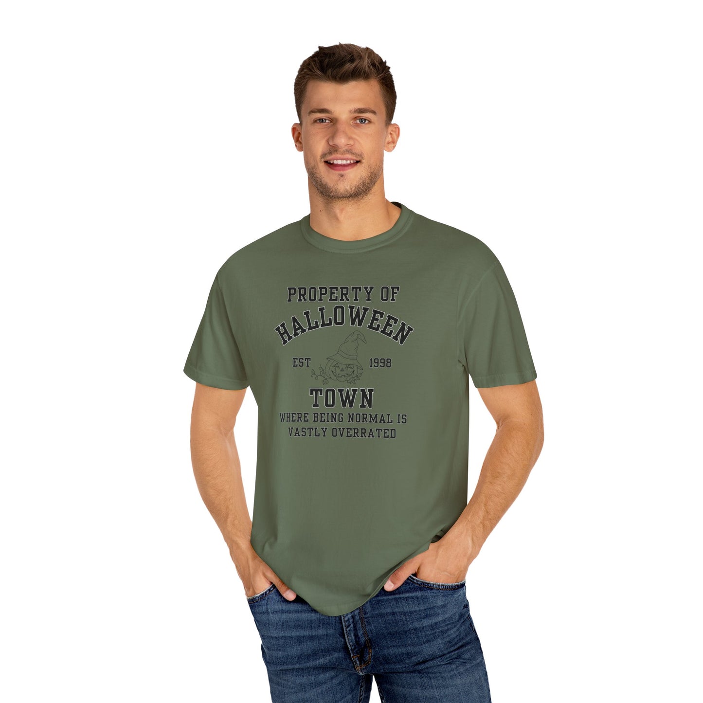 Halloween Themed T-Shirt - Unique Gift for Halloween Lovers, Spooky Season, Fall Fashion, Unisex Apparel