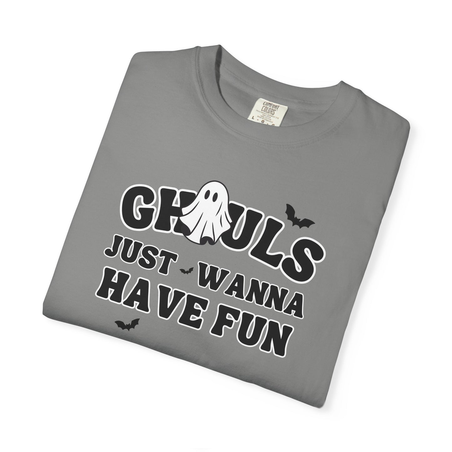 Ghouls Just Wanna Have Fun T-Shirt | Unisex Halloween Tee, Spooky Party Wear, Ghost Theme Apparel, Fun Casual Shirt, October Celebrations