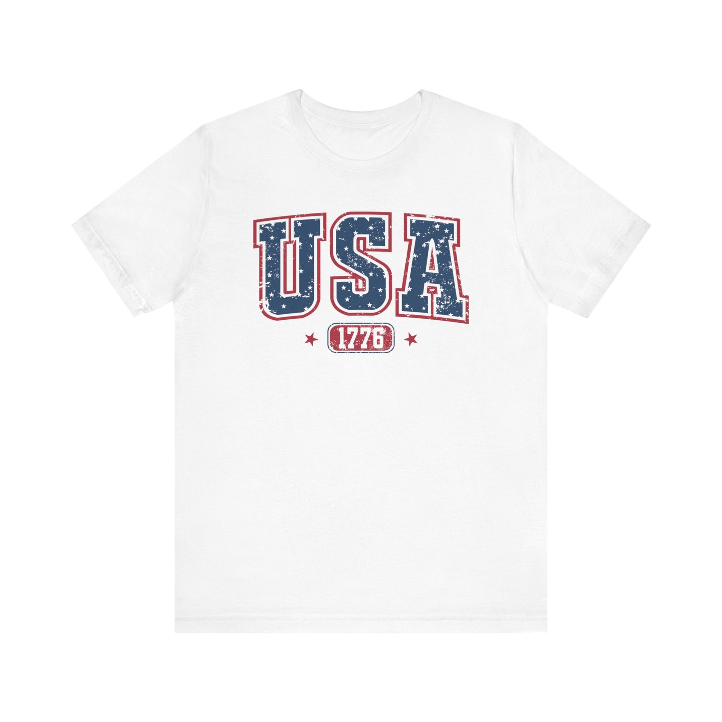 USA Independence Day Tee, Patriotic T-Shirt, 4th of July Shirt, Unisex Summer Top, American Pride Apparel