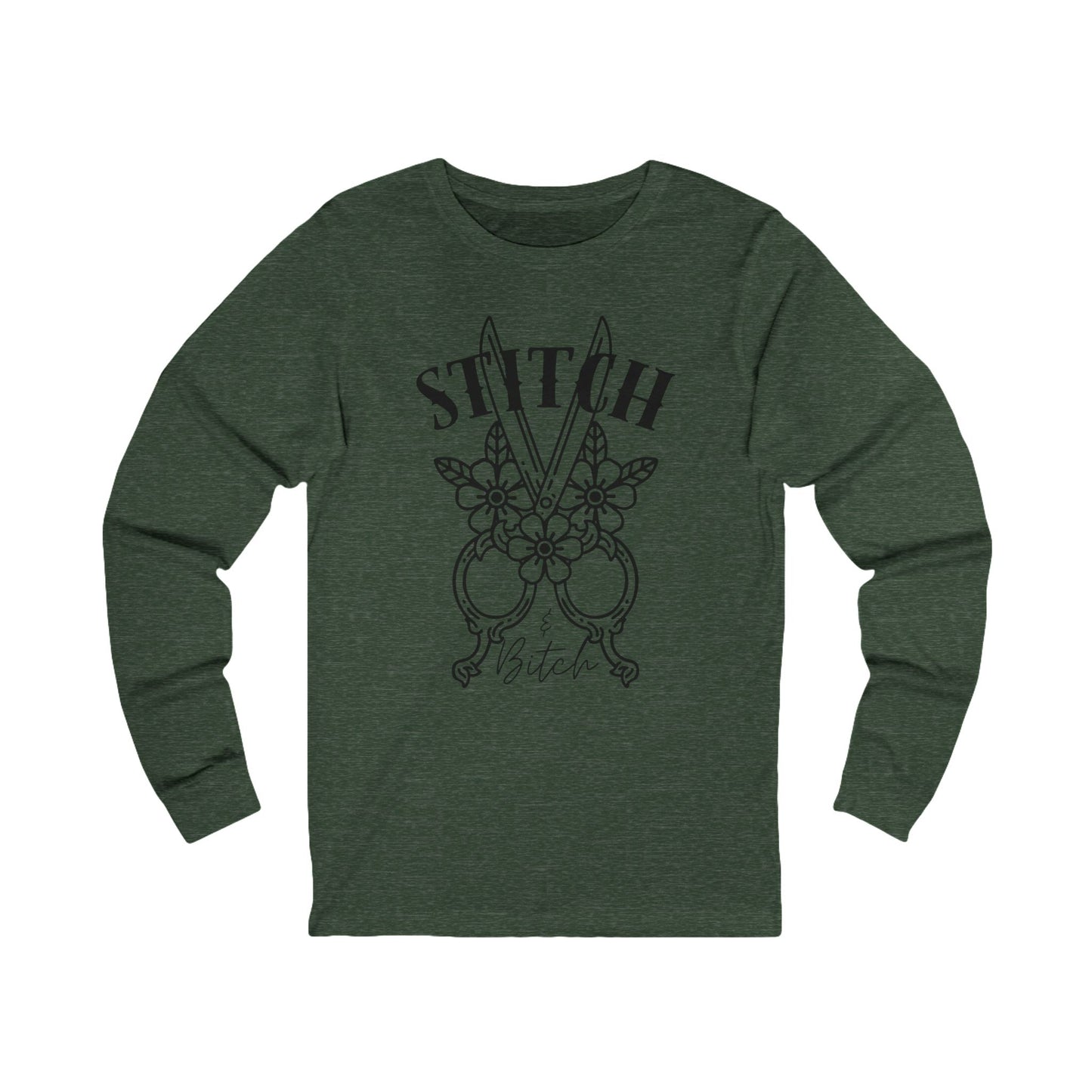Stitch & Bitch Long Sleeve Tee