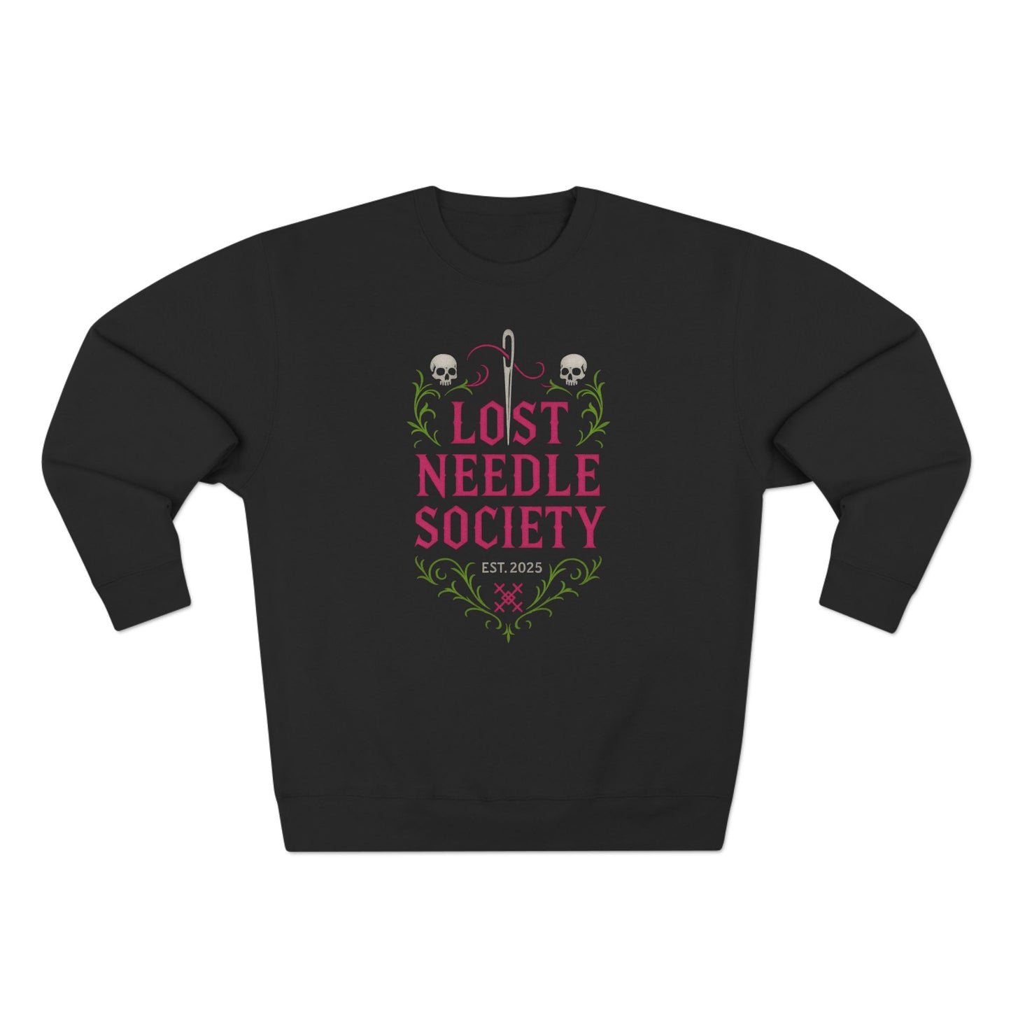 Lost Needle Society Unisex Crewneck Sweatshirt