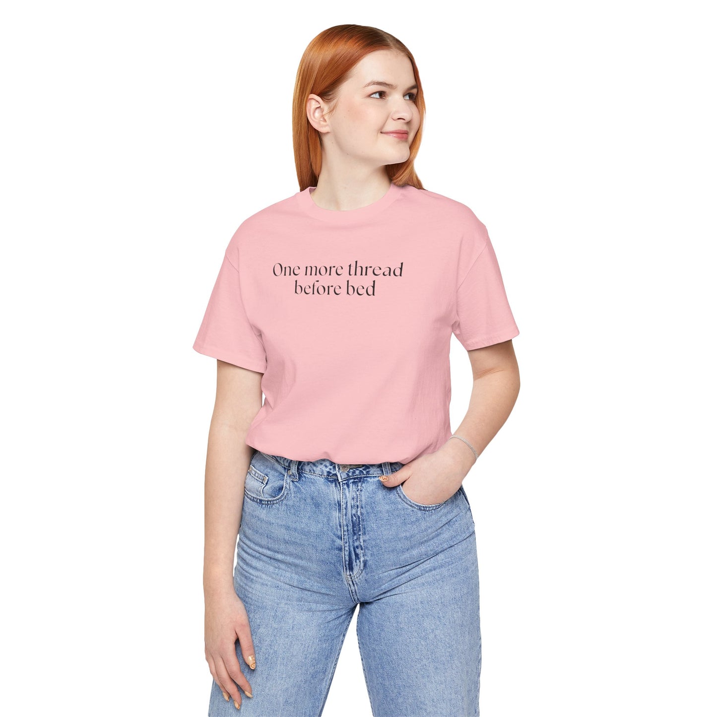 One More Thread Before Bed, Stitching Shirt, Cross Stitch Shirt, Sewing Shirt