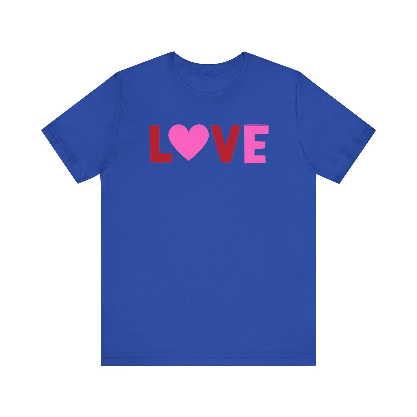 LOVE, Red, Pink, Valentines, T-Shirt, Unisex