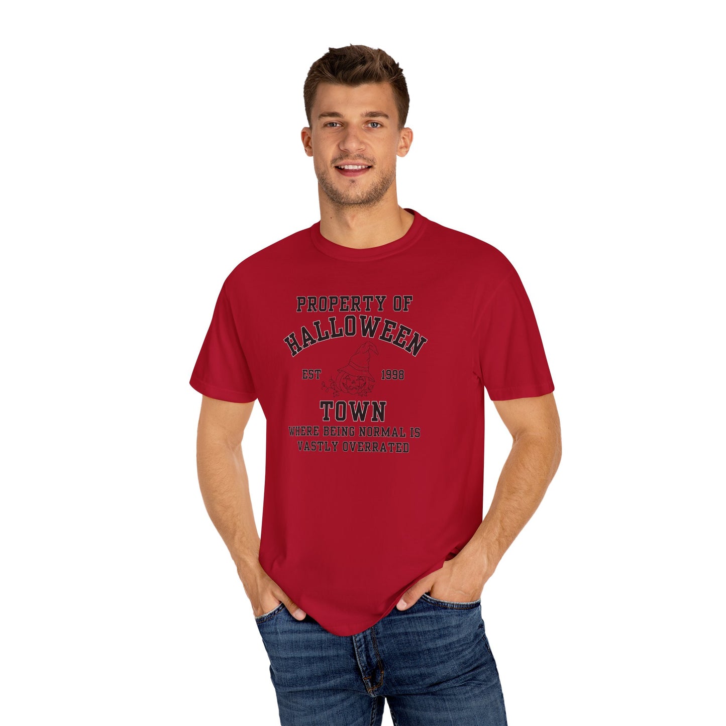 Halloween Themed T-Shirt - Unique Gift for Halloween Lovers, Spooky Season, Fall Fashion, Unisex Apparel