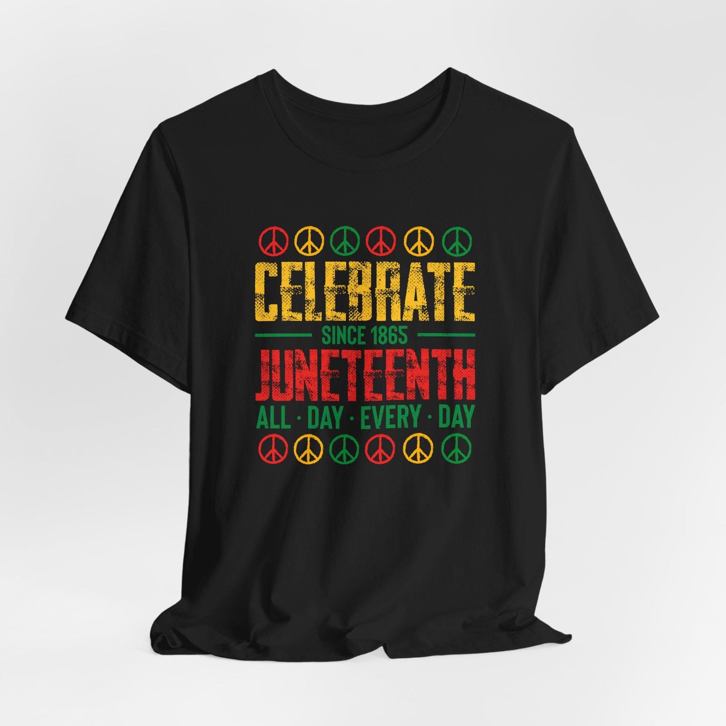 Celebrate Juneteenth Freedom Tee, Black History Month, Freedom Day Gift, Emancipation 1865, Unisex T-Shirt