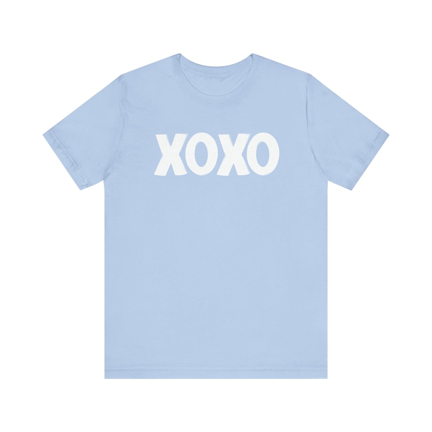 XOXO, Valentines, T-Shirt, Unisex, Love, White
