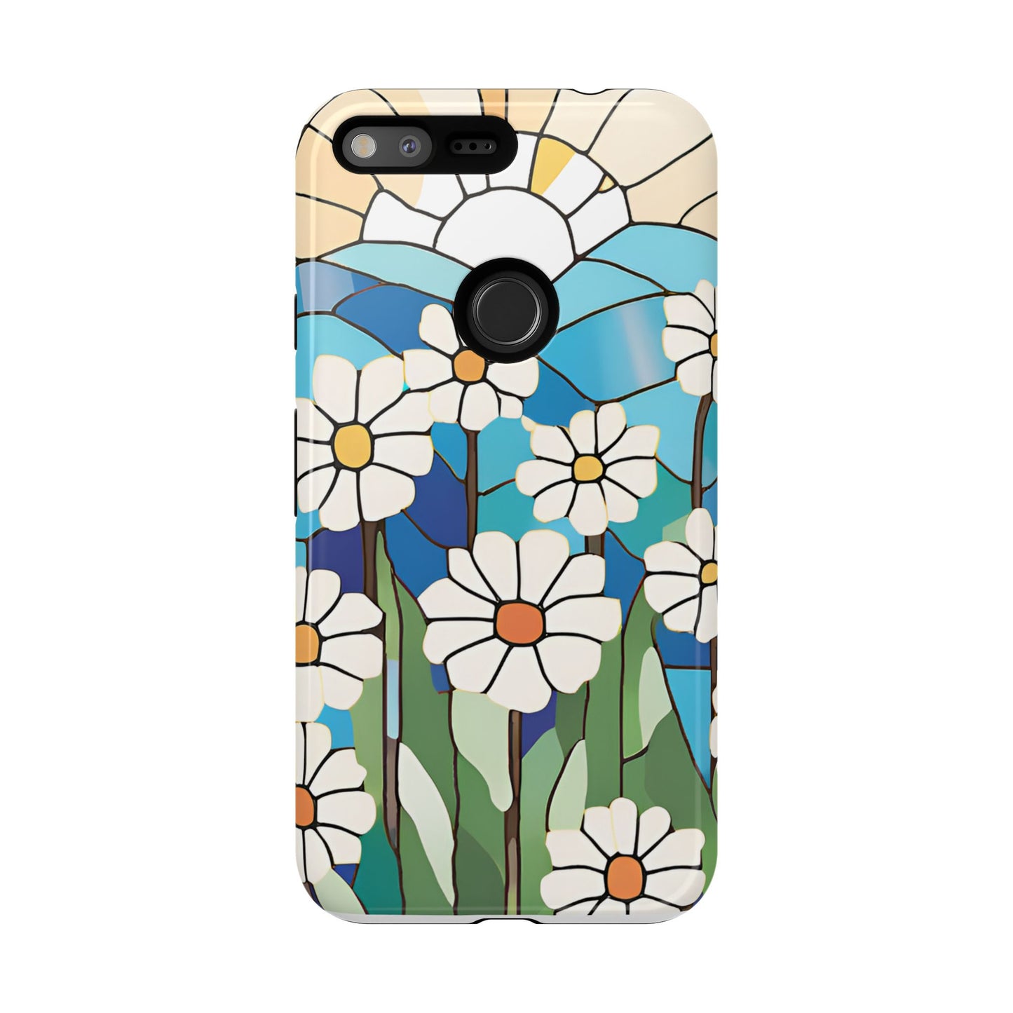 Android Floral Phone Case, Tough Cases, Nature Lover Gift, Floral Aesthetic, Samsung Galaxy S22 S23 S24 Ultra, Google Pixel 9 8 7 6 pro case