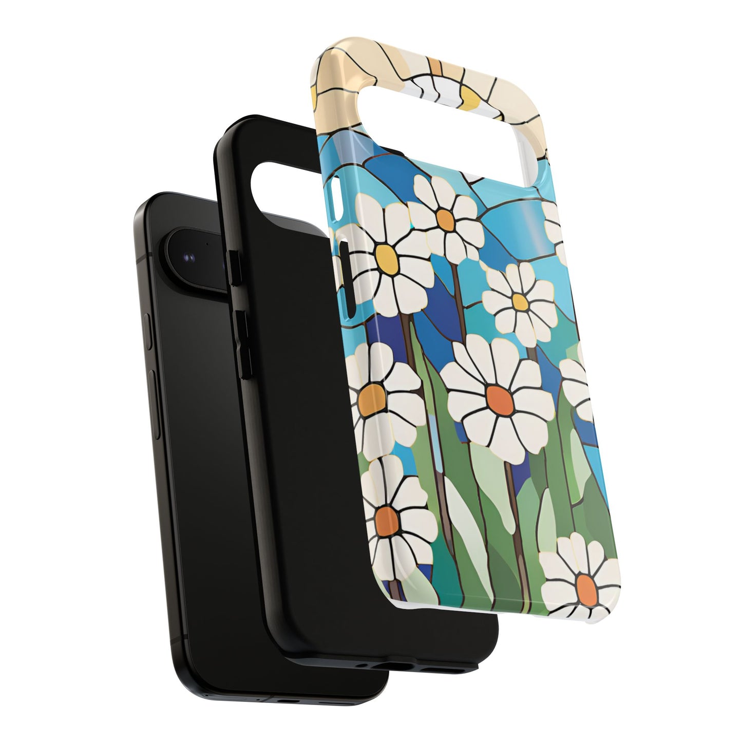 Android Floral Phone Case, Tough Cases, Nature Lover Gift, Floral Aesthetic, Samsung Galaxy S22 S23 S24 Ultra, Google Pixel 9 8 7 6 pro case