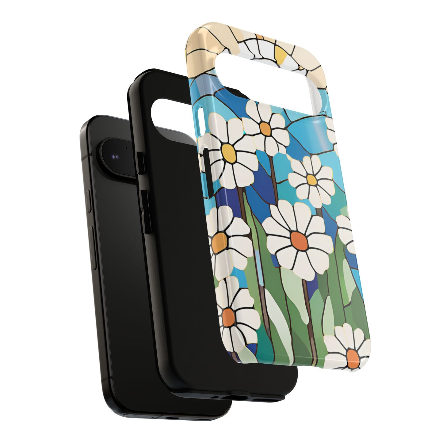 Android Floral Phone Case, Tough Cases, Nature Lover Gift, Floral Aesthetic, Samsung Galaxy S22 S23 S24 Ultra, Google Pixel 9 8 7 6 pro case