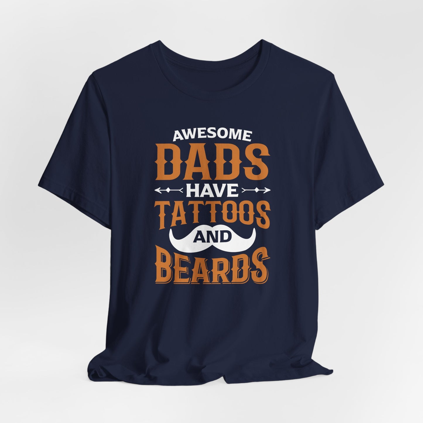 Tattooed Dads T-Shirt Design, Dad T-Shirt, Father's Day Gift, Men's Casual Wear, Vintage Style Tee