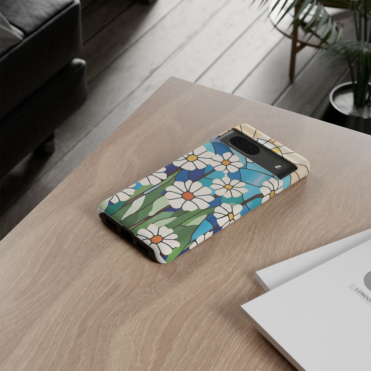 Android Floral Phone Case, Tough Cases, Nature Lover Gift, Floral Aesthetic, Samsung Galaxy S22 S23 S24 Ultra, Google Pixel 9 8 7 6 pro case