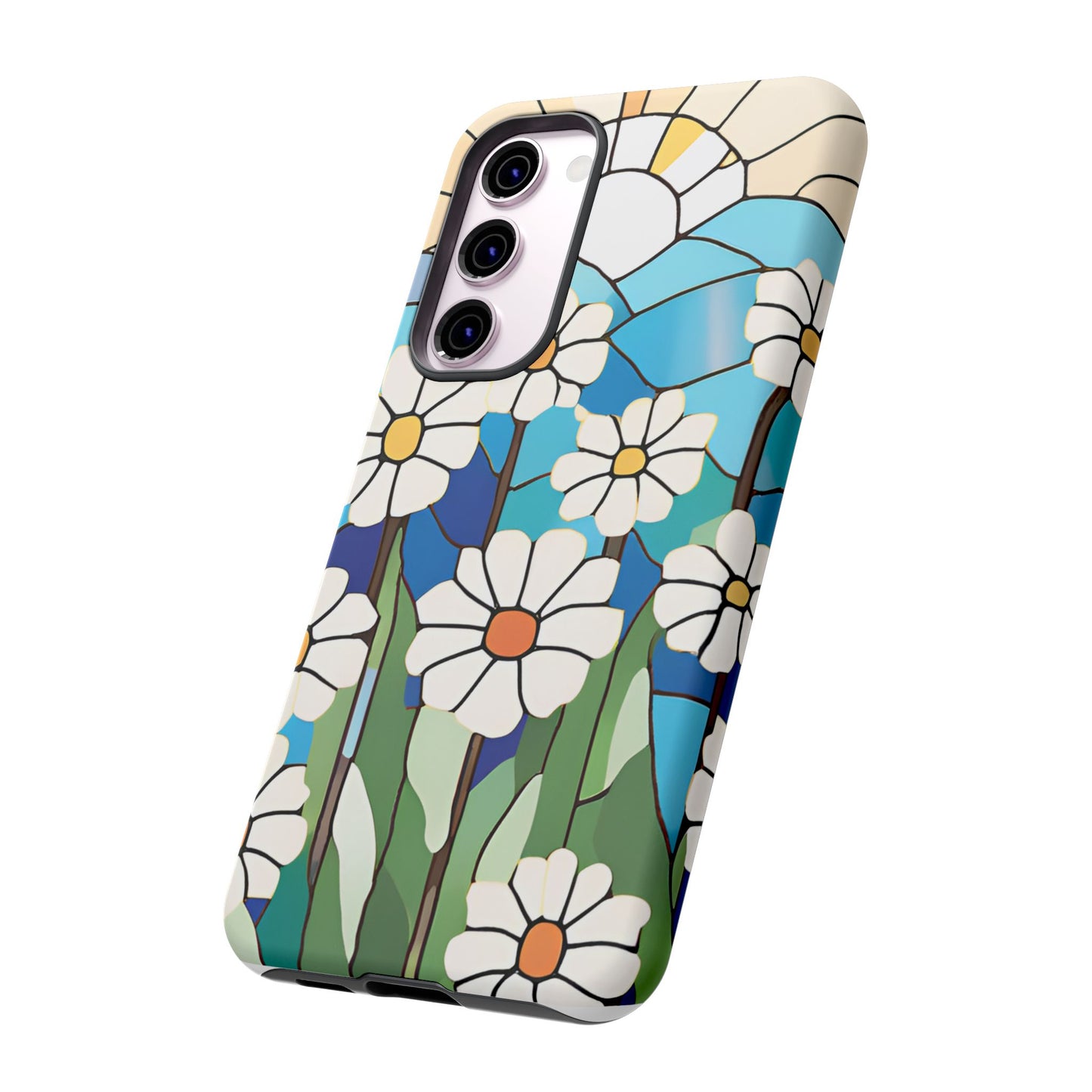 Android Floral Phone Case, Tough Cases, Nature Lover Gift, Floral Aesthetic, Samsung Galaxy S22 S23 S24 Ultra, Google Pixel 9 8 7 6 pro case