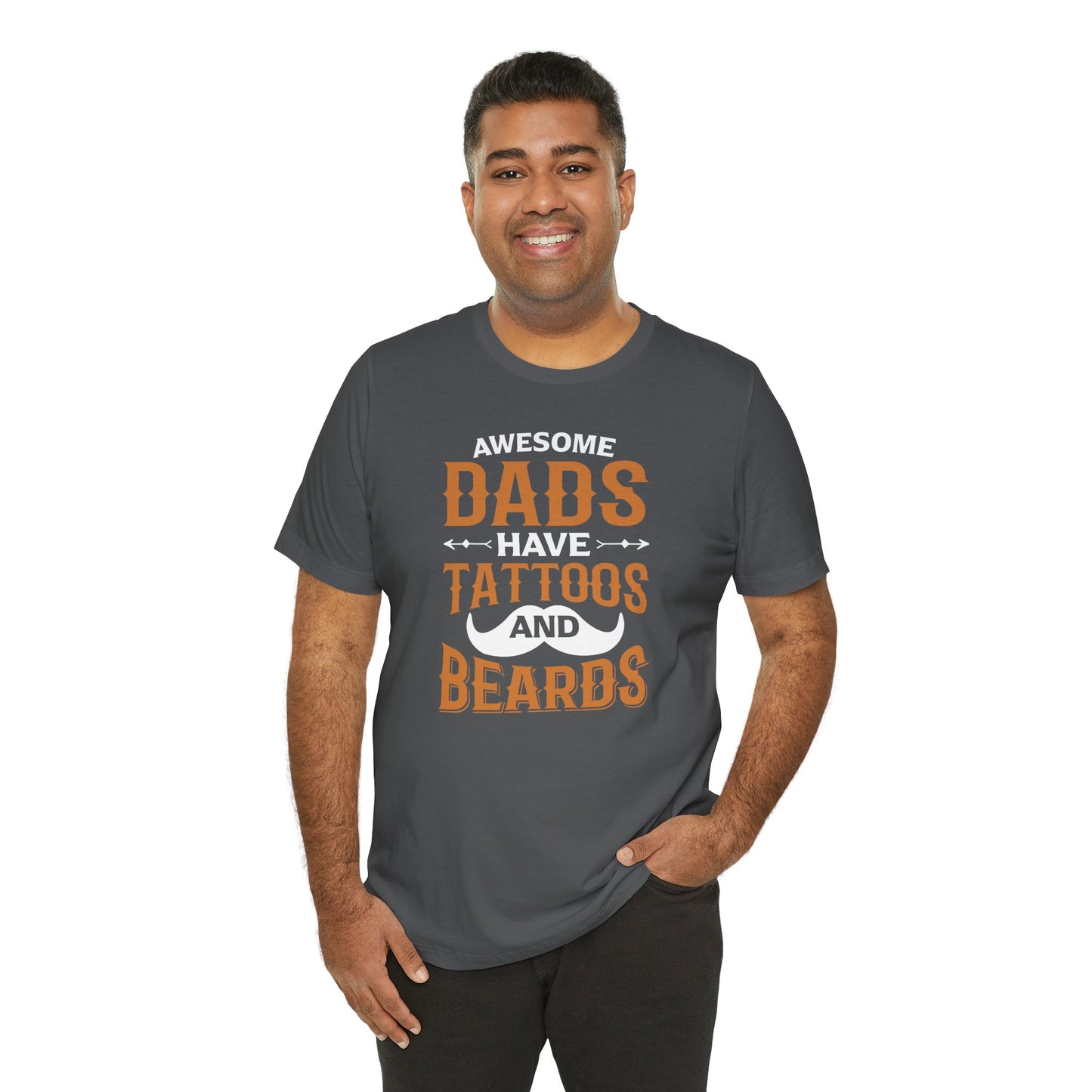 Tattooed Dads T-Shirt Design, Dad T-Shirt, Father's Day Gift, Men's Casual Wear, Vintage Style Tee