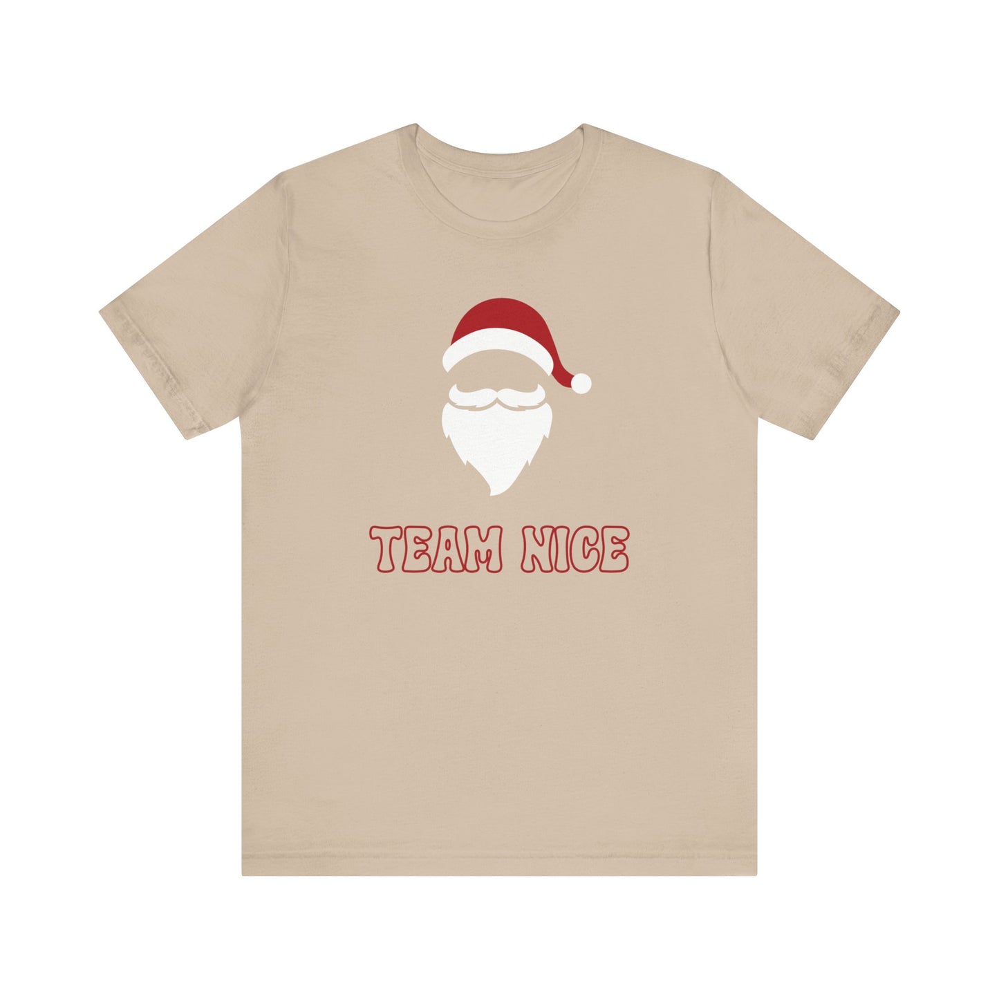 Team Nice, Christmas, Santa, Holiday, T-Shirt, Unisex Jersey Short Sleeve Tee