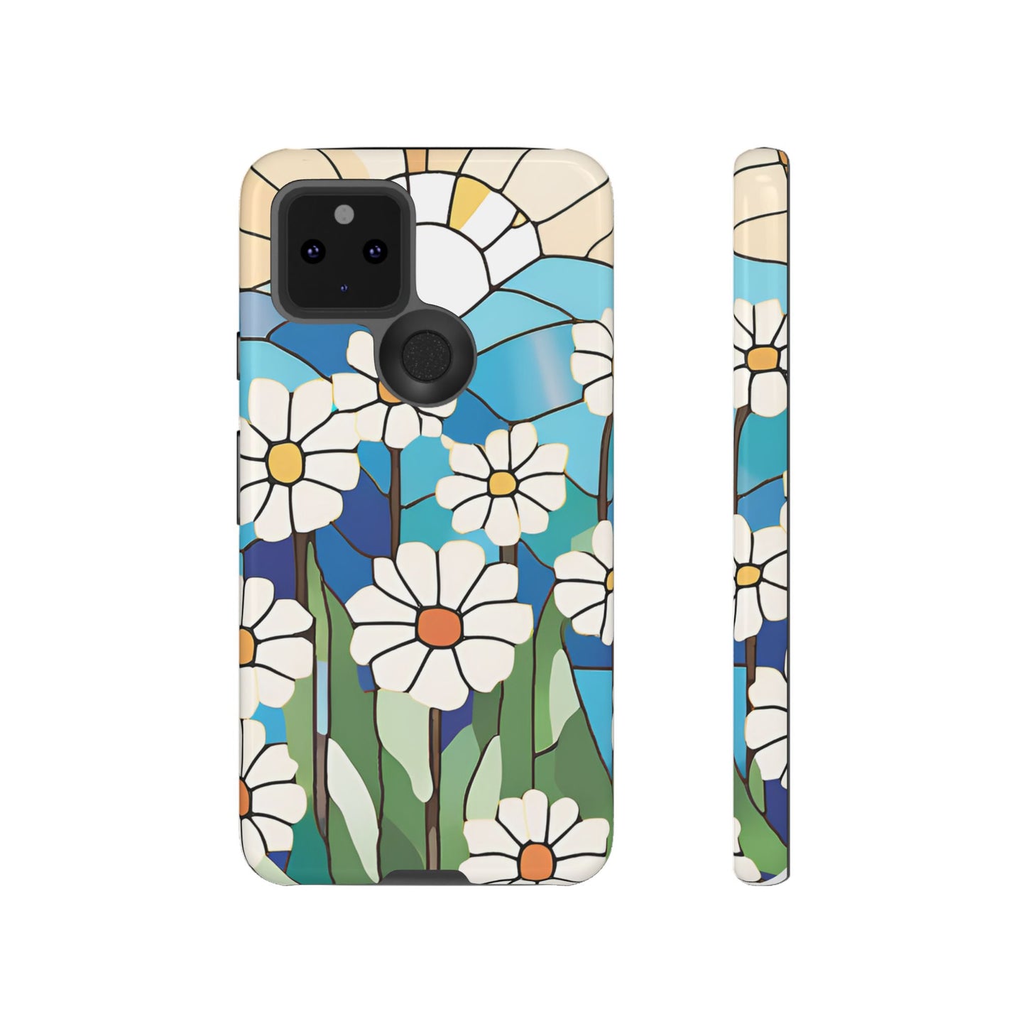 Android Floral Phone Case, Tough Cases, Nature Lover Gift, Floral Aesthetic, Samsung Galaxy S22 S23 S24 Ultra, Google Pixel 9 8 7 6 pro case
