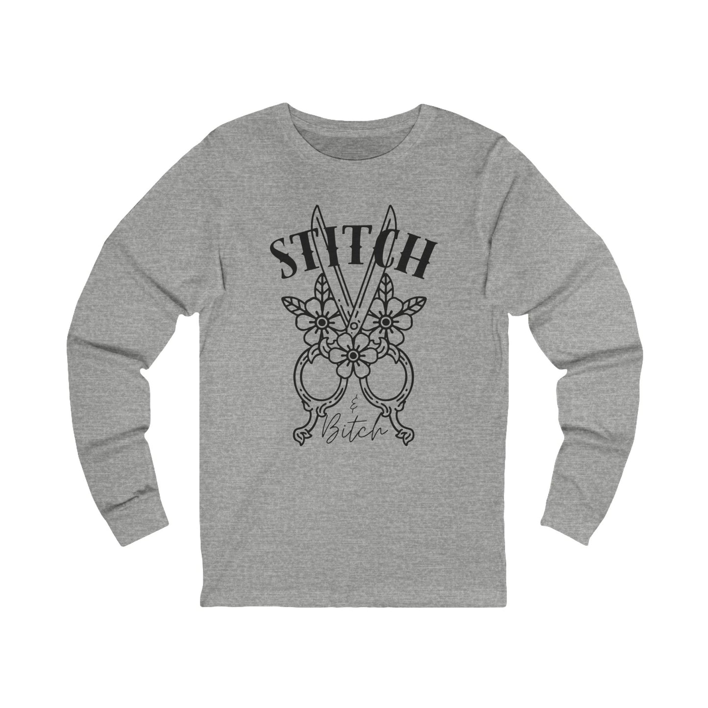 Stitch & Bitch Long Sleeve Tee