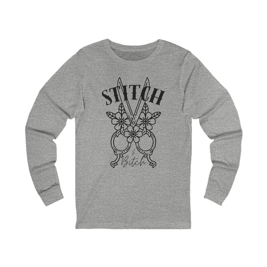 Stitch & Bitch Long Sleeve Tee