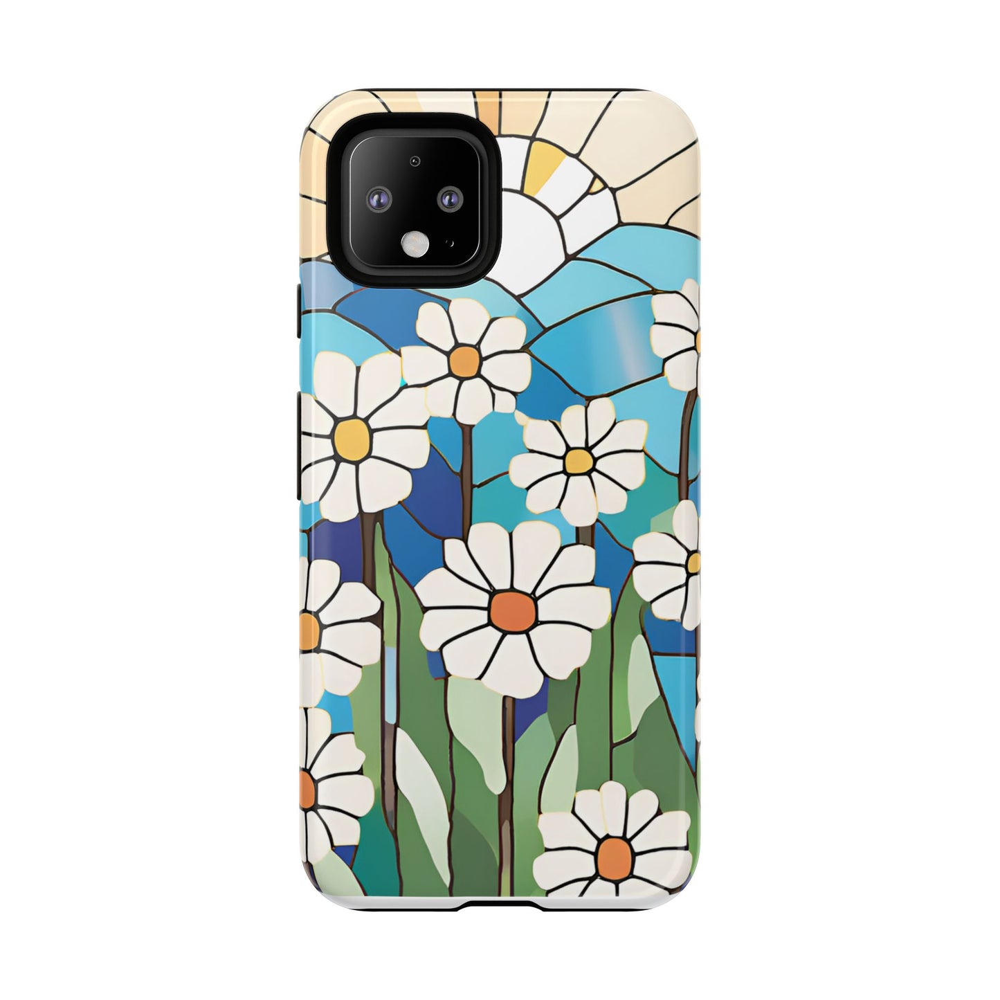 Android Floral Phone Case, Tough Cases, Nature Lover Gift, Floral Aesthetic, Samsung Galaxy S22 S23 S24 Ultra, Google Pixel 9 8 7 6 pro case