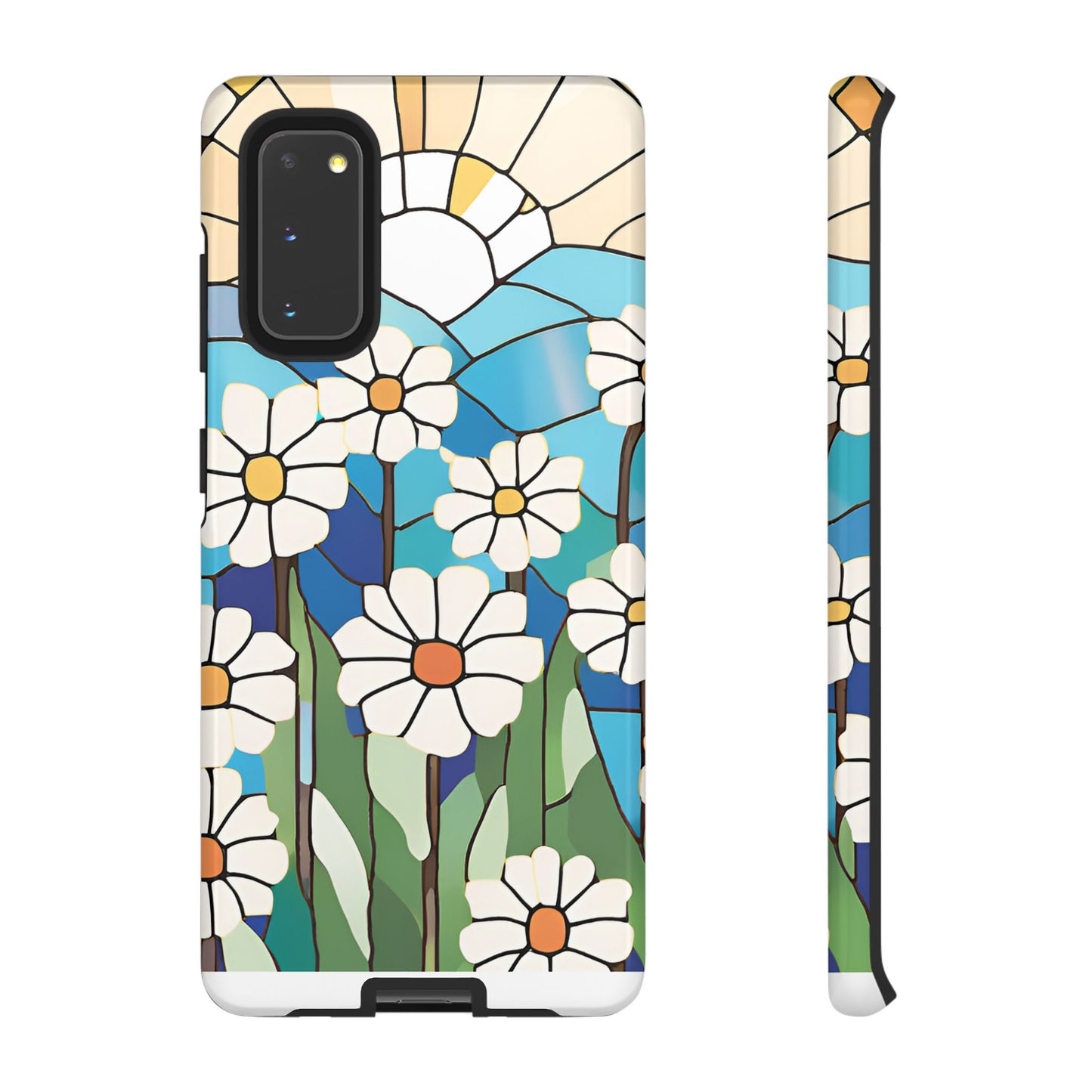 Android Floral Phone Case, Tough Cases, Nature Lover Gift, Floral Aesthetic, Samsung Galaxy S22 S23 S24 Ultra, Google Pixel 9 8 7 6 pro case