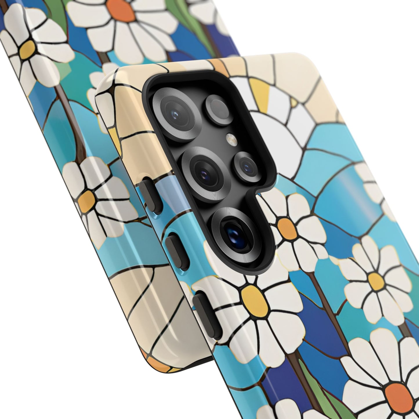 Android Floral Phone Case, Tough Cases, Nature Lover Gift, Floral Aesthetic, Samsung Galaxy S22 S23 S24 Ultra, Google Pixel 9 8 7 6 pro case