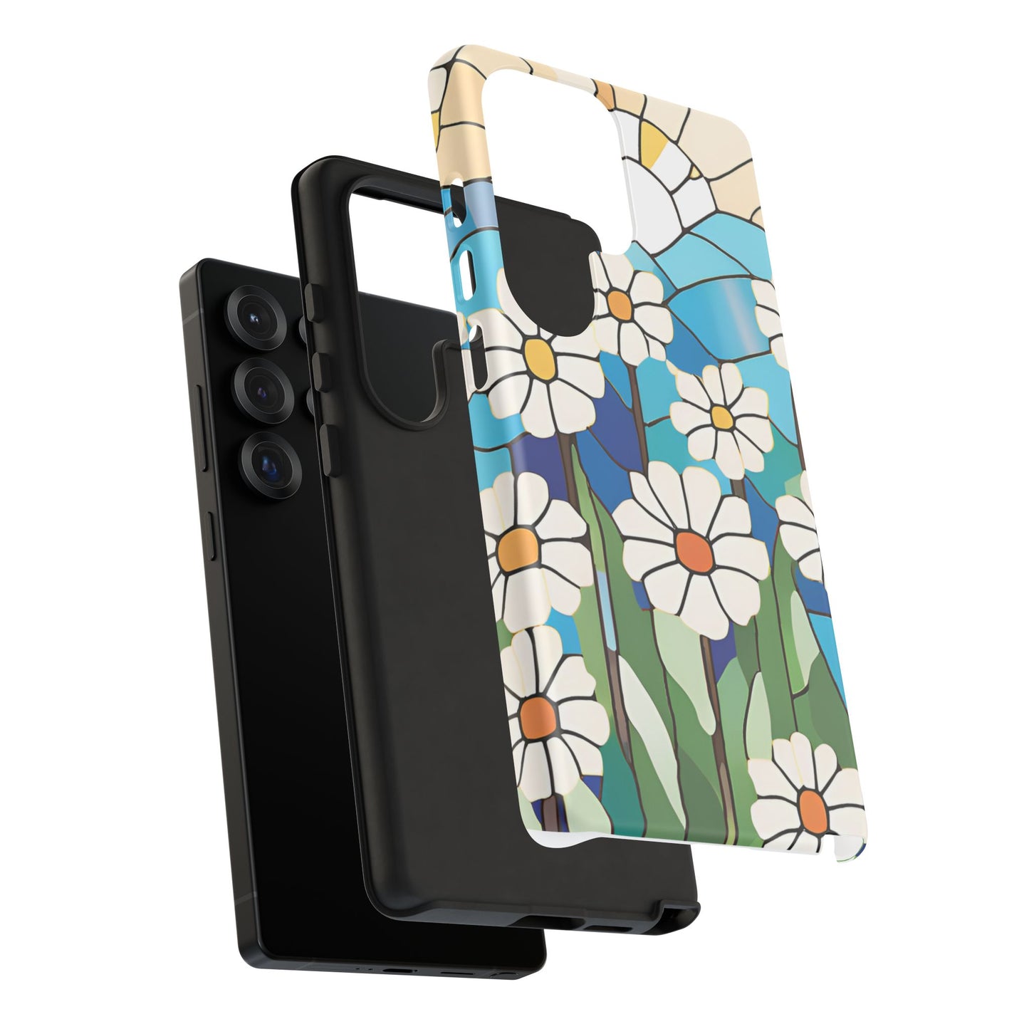 Android Floral Phone Case, Tough Cases, Nature Lover Gift, Floral Aesthetic, Samsung Galaxy S22 S23 S24 Ultra, Google Pixel 9 8 7 6 pro case
