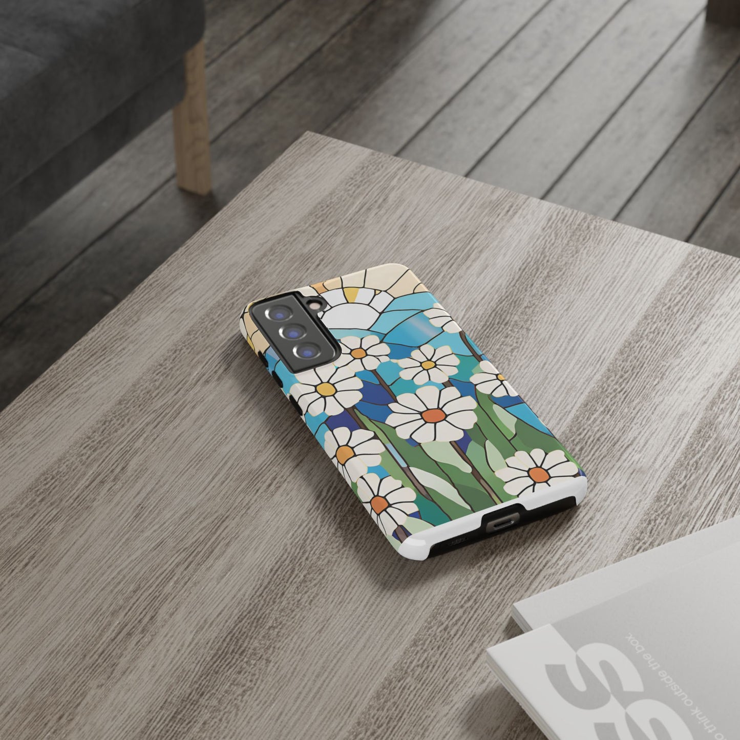 Android Floral Phone Case, Tough Cases, Nature Lover Gift, Floral Aesthetic, Samsung Galaxy S22 S23 S24 Ultra, Google Pixel 9 8 7 6 pro case
