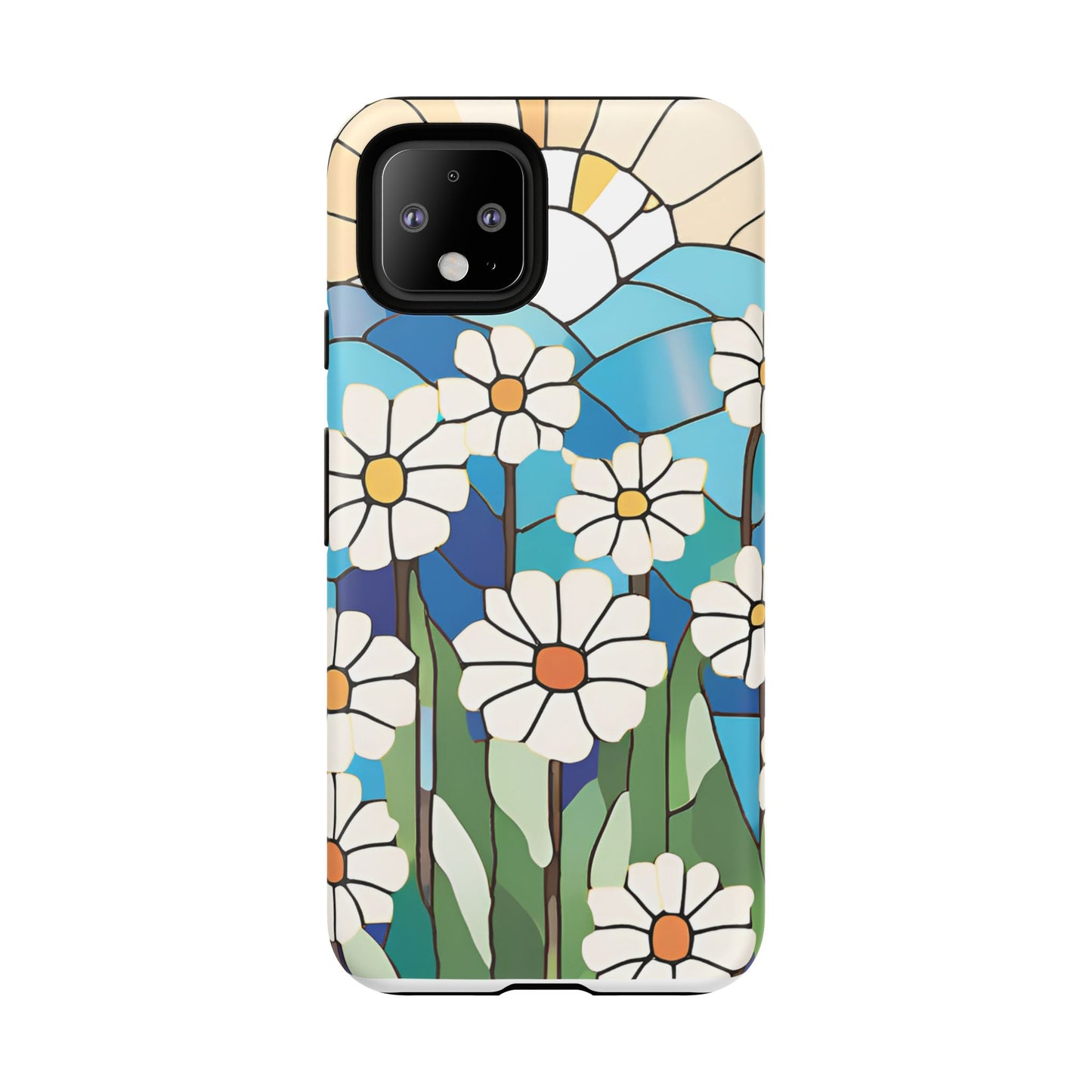 Android Floral Phone Case, Tough Cases, Nature Lover Gift, Floral Aesthetic, Samsung Galaxy S22 S23 S24 Ultra, Google Pixel 9 8 7 6 pro case
