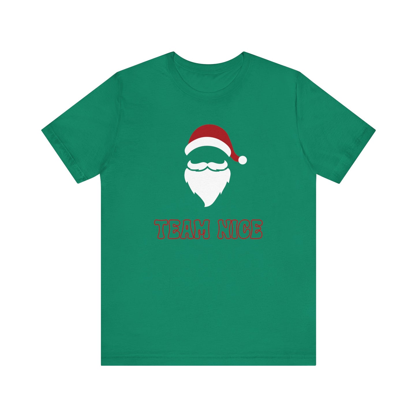 Team Nice, Christmas, Santa, Holiday, T-Shirt, Unisex Jersey Short Sleeve Tee
