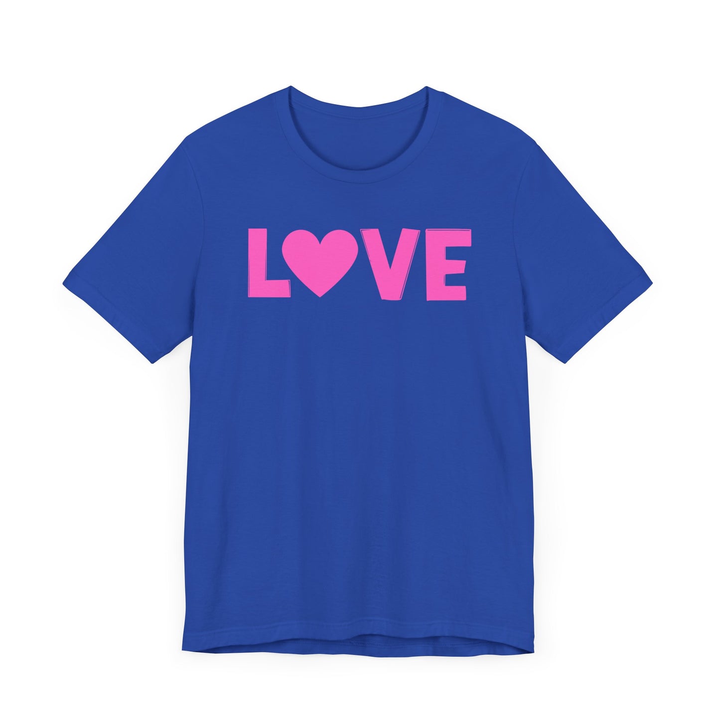 LOVE, Pink, Valentines, T-Shirt, Unisex