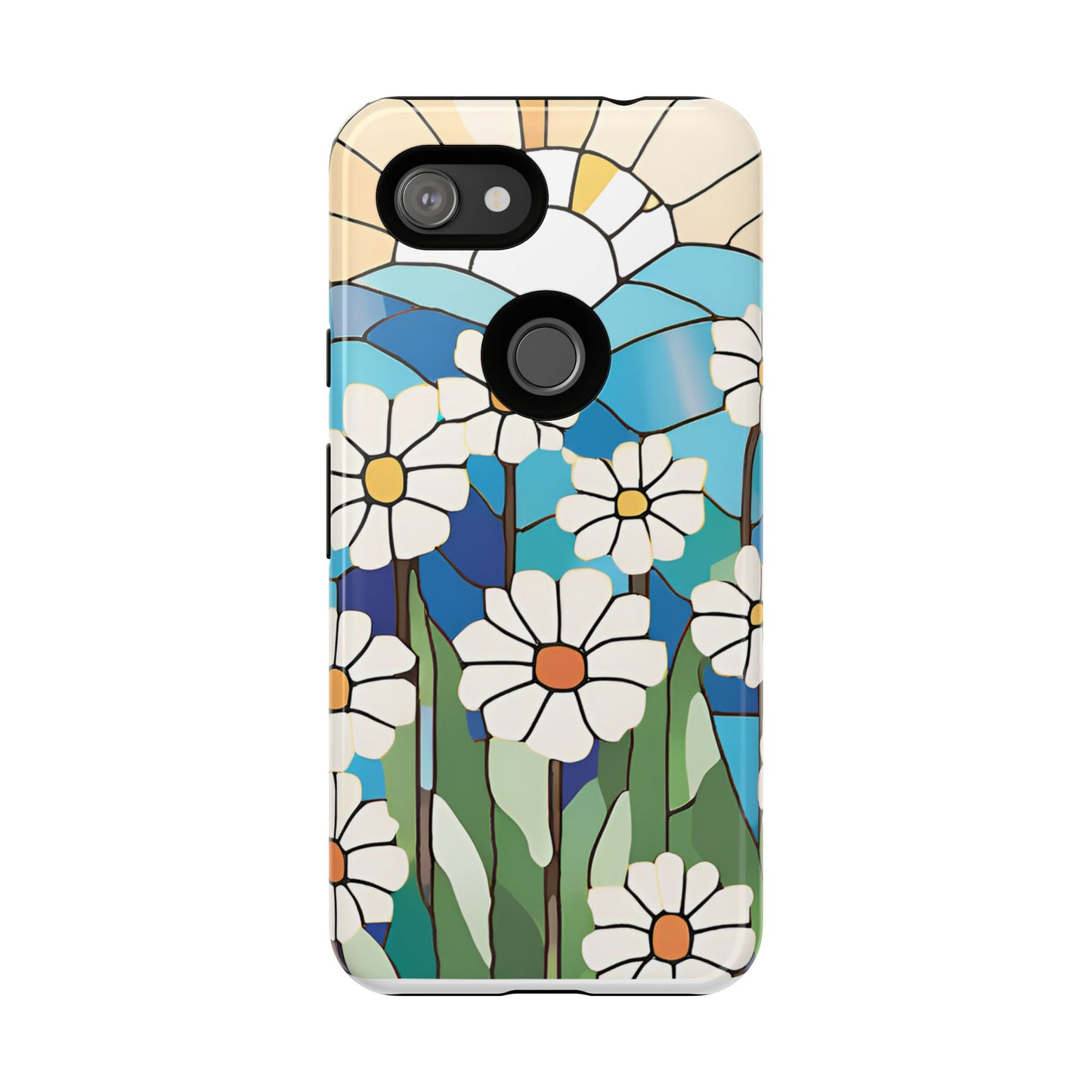 Android Floral Phone Case, Tough Cases, Nature Lover Gift, Floral Aesthetic, Samsung Galaxy S22 S23 S24 Ultra, Google Pixel 9 8 7 6 pro case