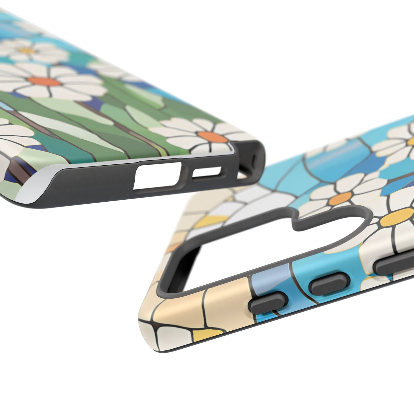 Android Floral Phone Case, Tough Cases, Nature Lover Gift, Floral Aesthetic, Samsung Galaxy S22 S23 S24 Ultra, Google Pixel 9 8 7 6 pro case