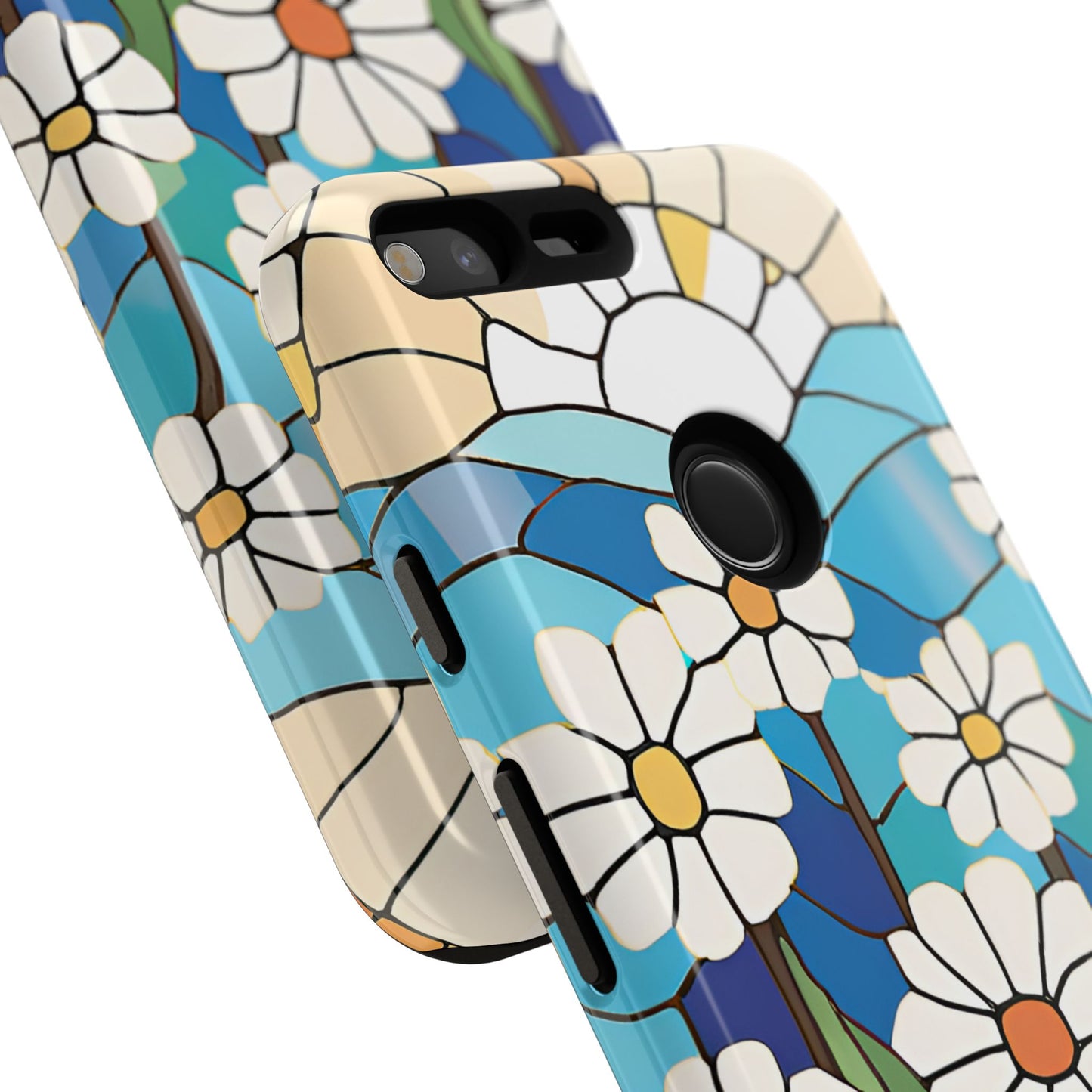 Android Floral Phone Case, Tough Cases, Nature Lover Gift, Floral Aesthetic, Samsung Galaxy S22 S23 S24 Ultra, Google Pixel 9 8 7 6 pro case