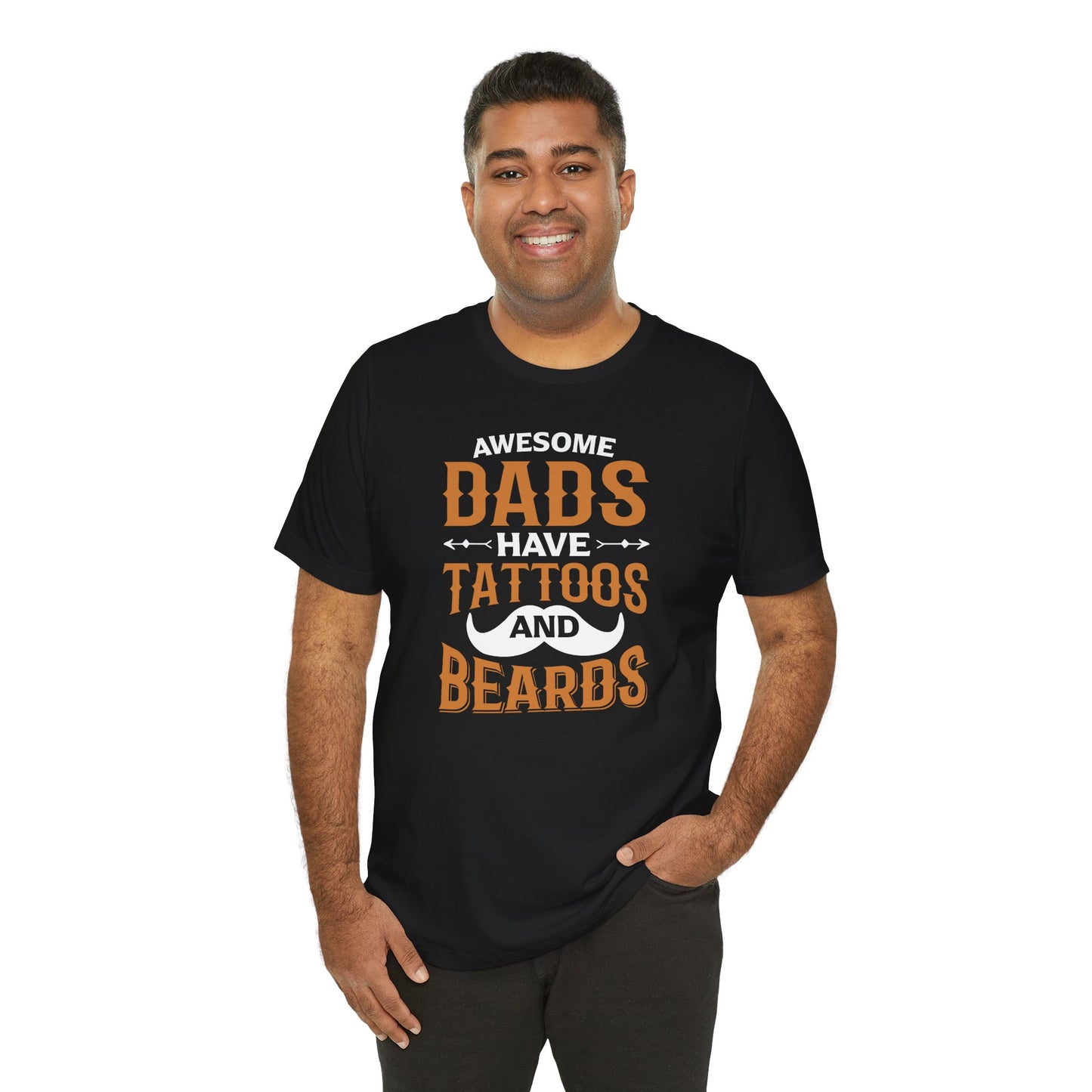 Tattooed Dads T-Shirt Design, Dad T-Shirt, Father's Day Gift, Men's Casual Wear, Vintage Style Tee