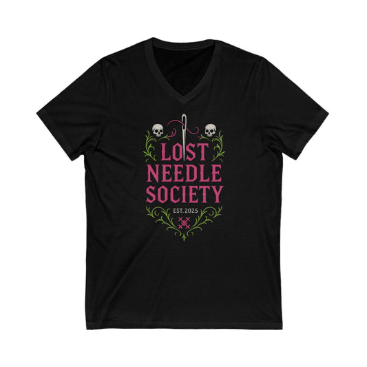 Lost Needle Society V-Neck T-Shirt