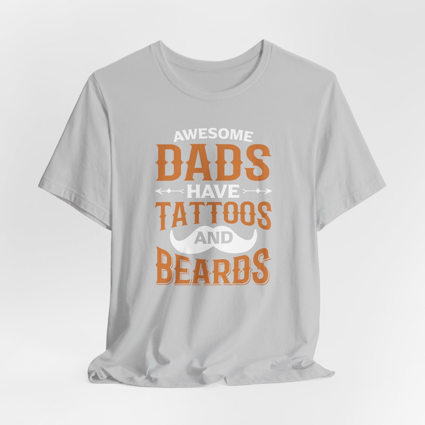 Tattooed Dads T-Shirt Design, Dad T-Shirt, Father's Day Gift, Men's Casual Wear, Vintage Style Tee