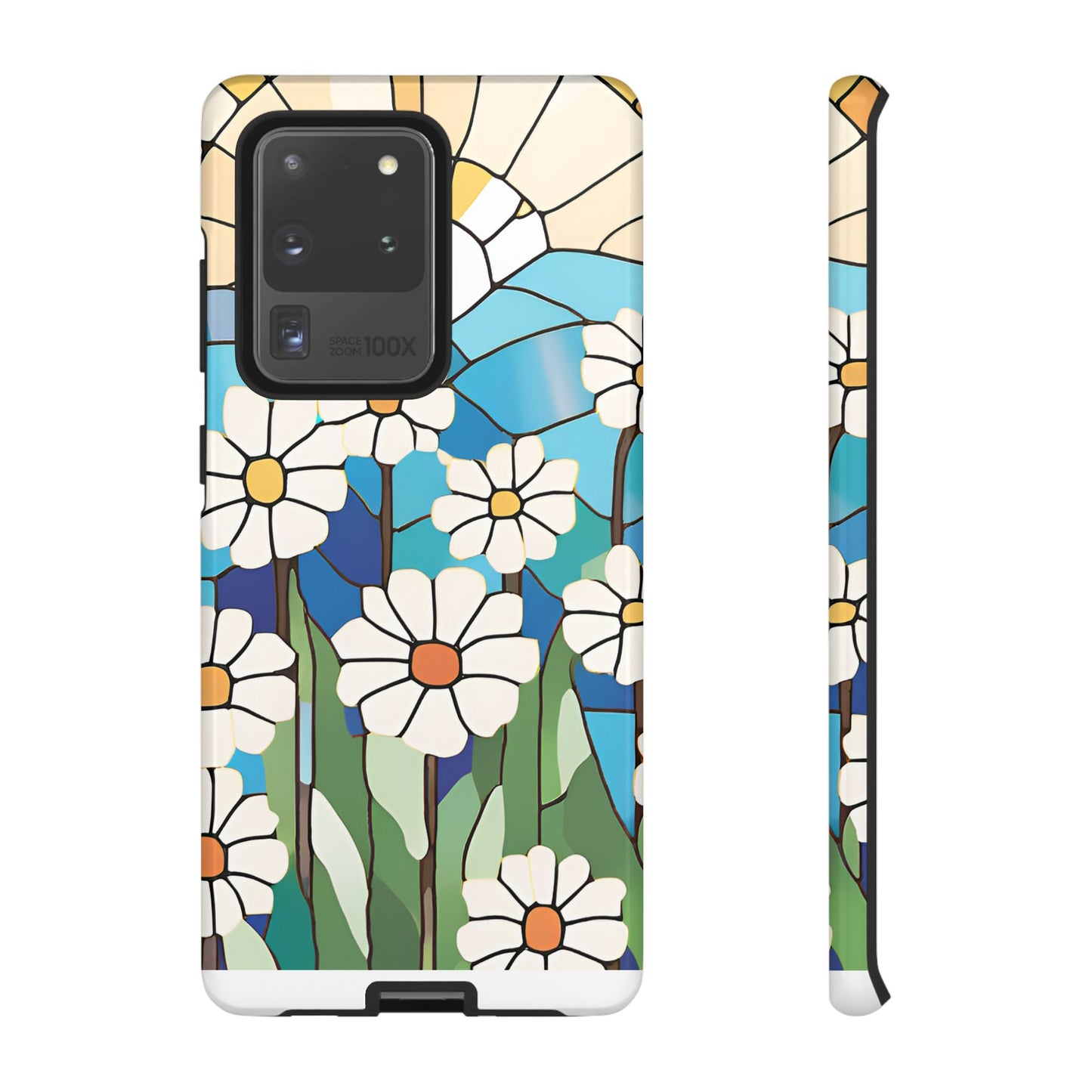 Android Floral Phone Case, Tough Cases, Nature Lover Gift, Floral Aesthetic, Samsung Galaxy S22 S23 S24 Ultra, Google Pixel 9 8 7 6 pro case