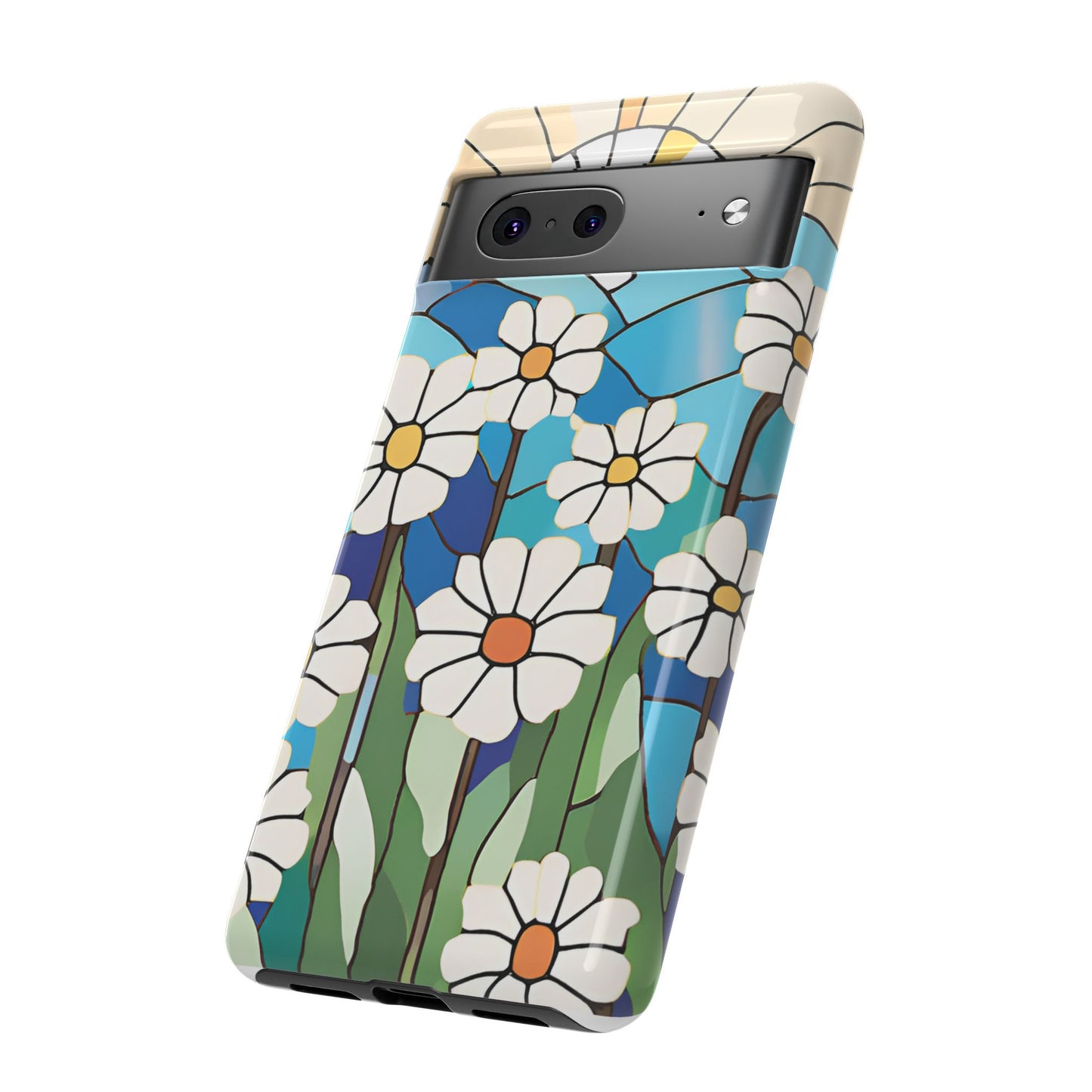 Android Floral Phone Case, Tough Cases, Nature Lover Gift, Floral Aesthetic, Samsung Galaxy S22 S23 S24 Ultra, Google Pixel 9 8 7 6 pro case