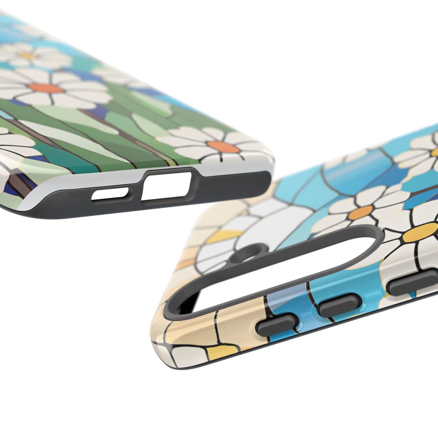 Android Floral Phone Case, Tough Cases, Nature Lover Gift, Floral Aesthetic, Samsung Galaxy S22 S23 S24 Ultra, Google Pixel 9 8 7 6 pro case