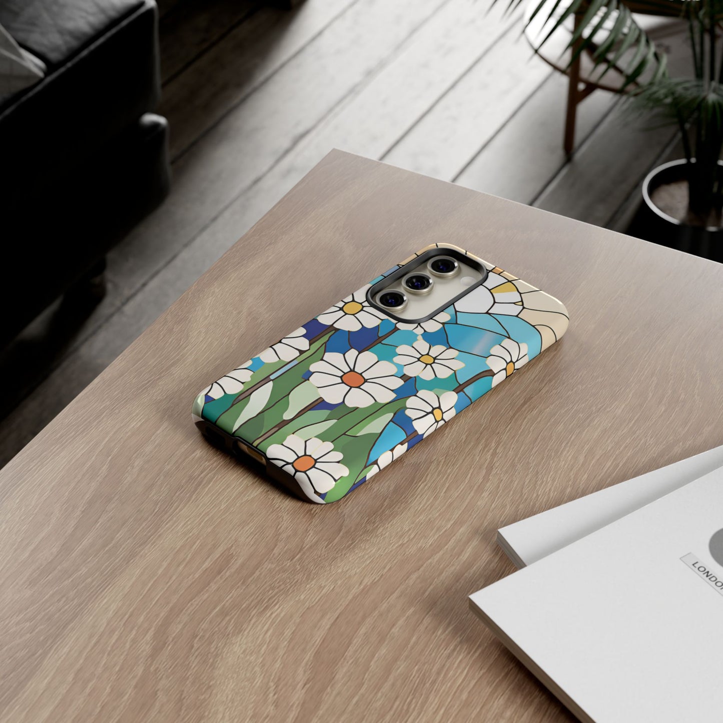 Android Floral Phone Case, Tough Cases, Nature Lover Gift, Floral Aesthetic, Samsung Galaxy S22 S23 S24 Ultra, Google Pixel 9 8 7 6 pro case