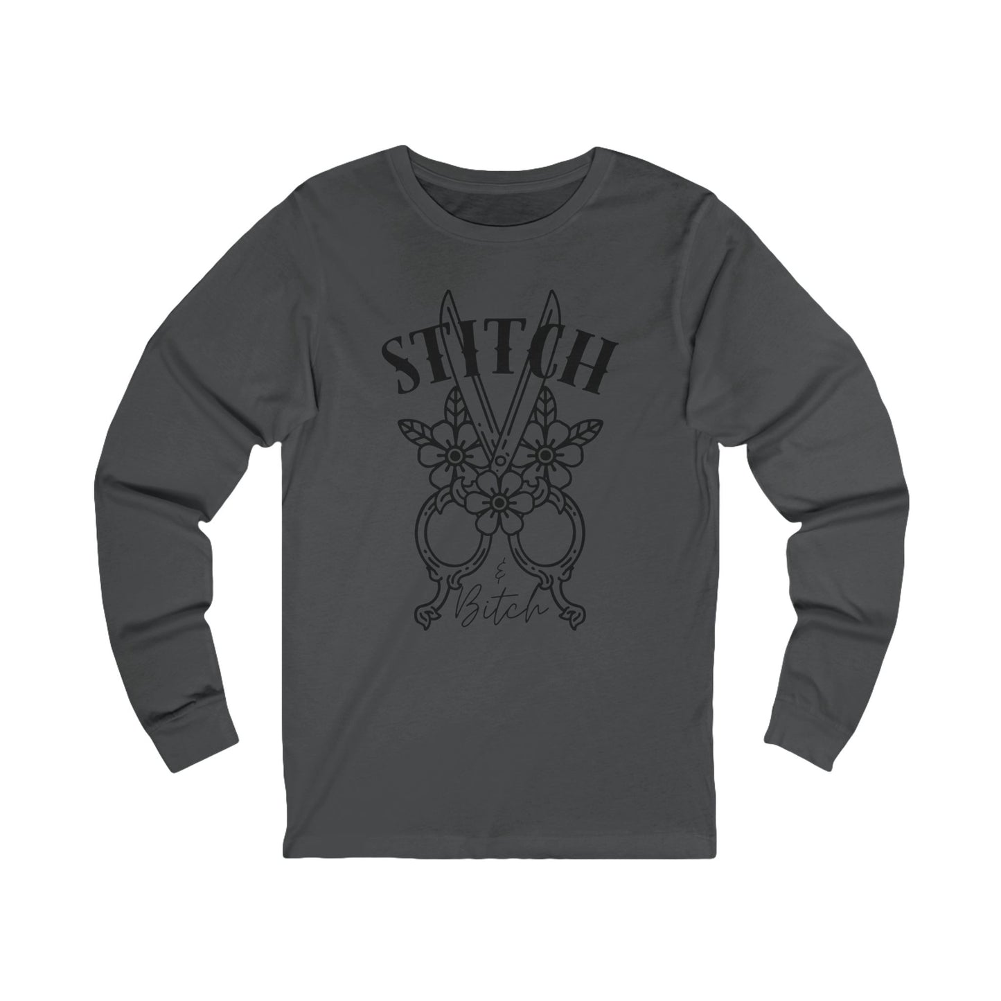 Stitch & Bitch Long Sleeve Tee
